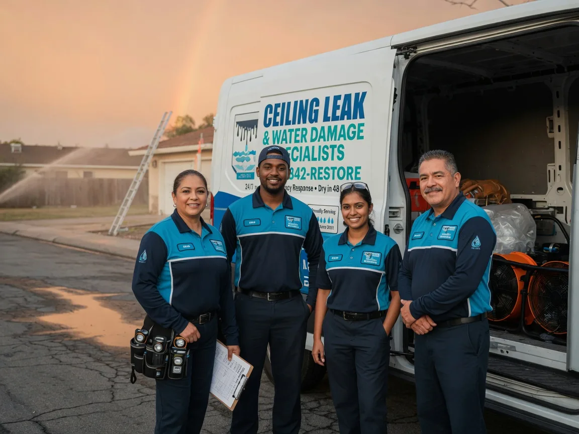 Ceiling Leak Cleanup company in Muscadine, AL
