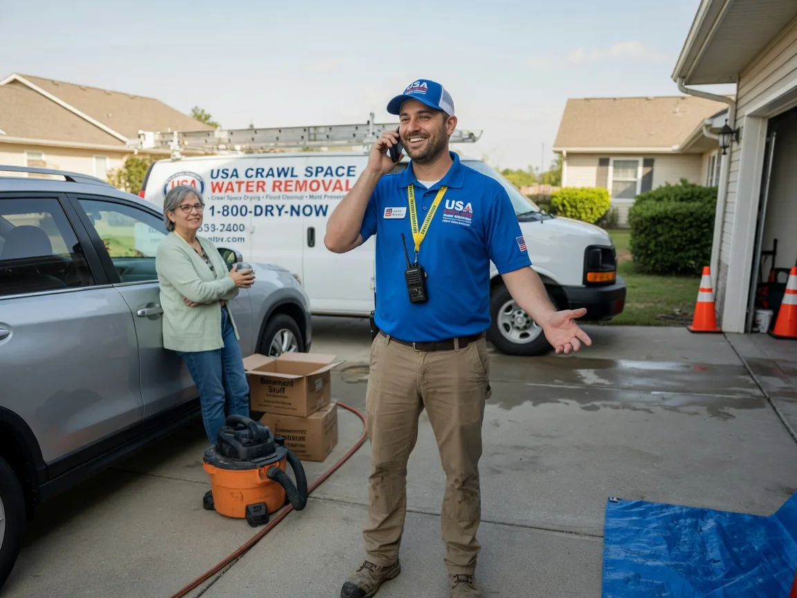 Crawl Space Water Removal Muscadine, AL FAQs